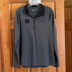 Under Armour, Notre Dame, Men’s Medium quarter zip